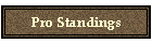 Pro Standings